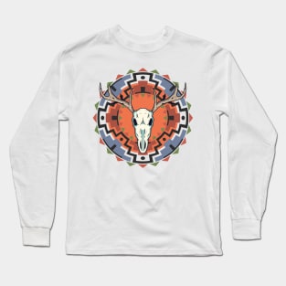 deer skull Long Sleeve T-Shirt